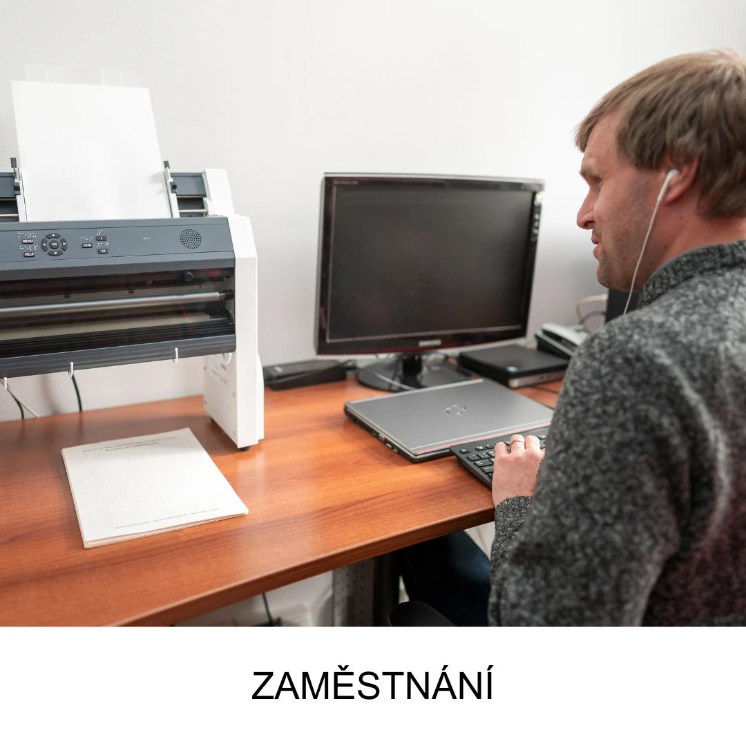 Zaměstnání - Bílá pastelka