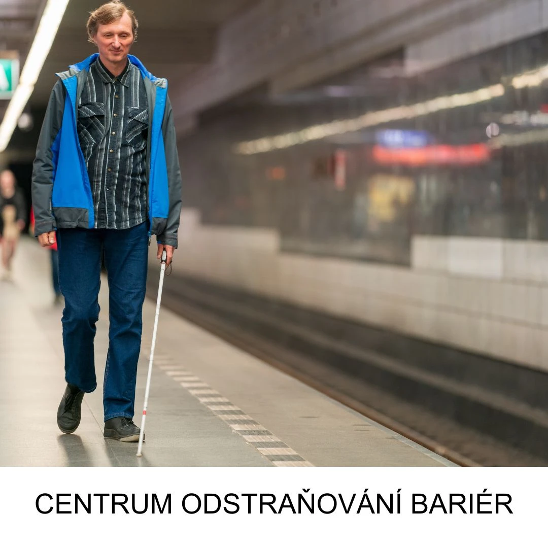 Centrum odstraňování bariér- Bílá pastelka
