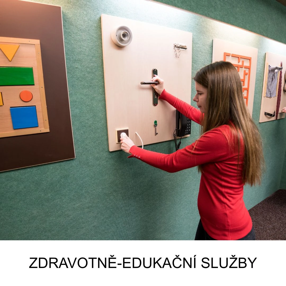 Zdravotně - edukační služby - Bílá pastelka