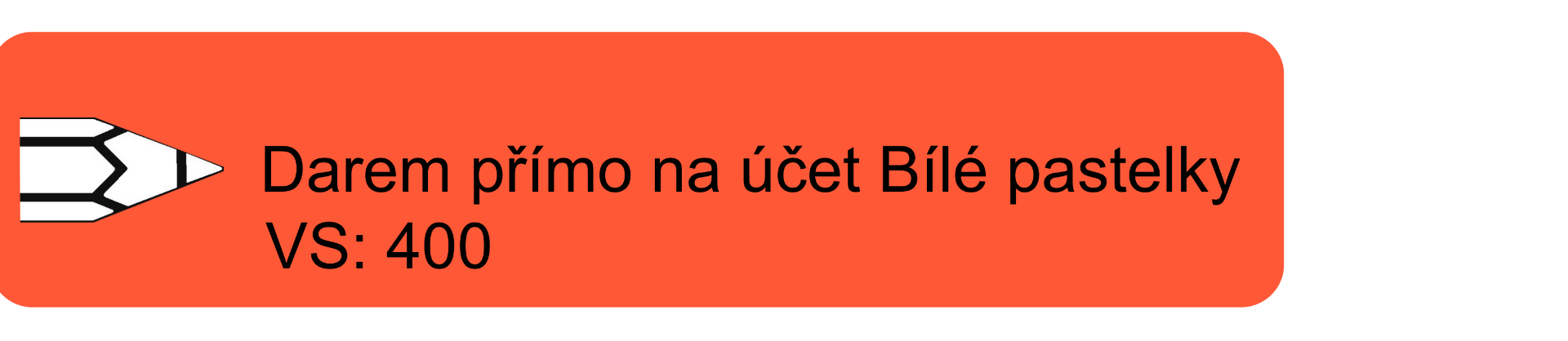 Dar z běžného účtu na výcvik vodících psů